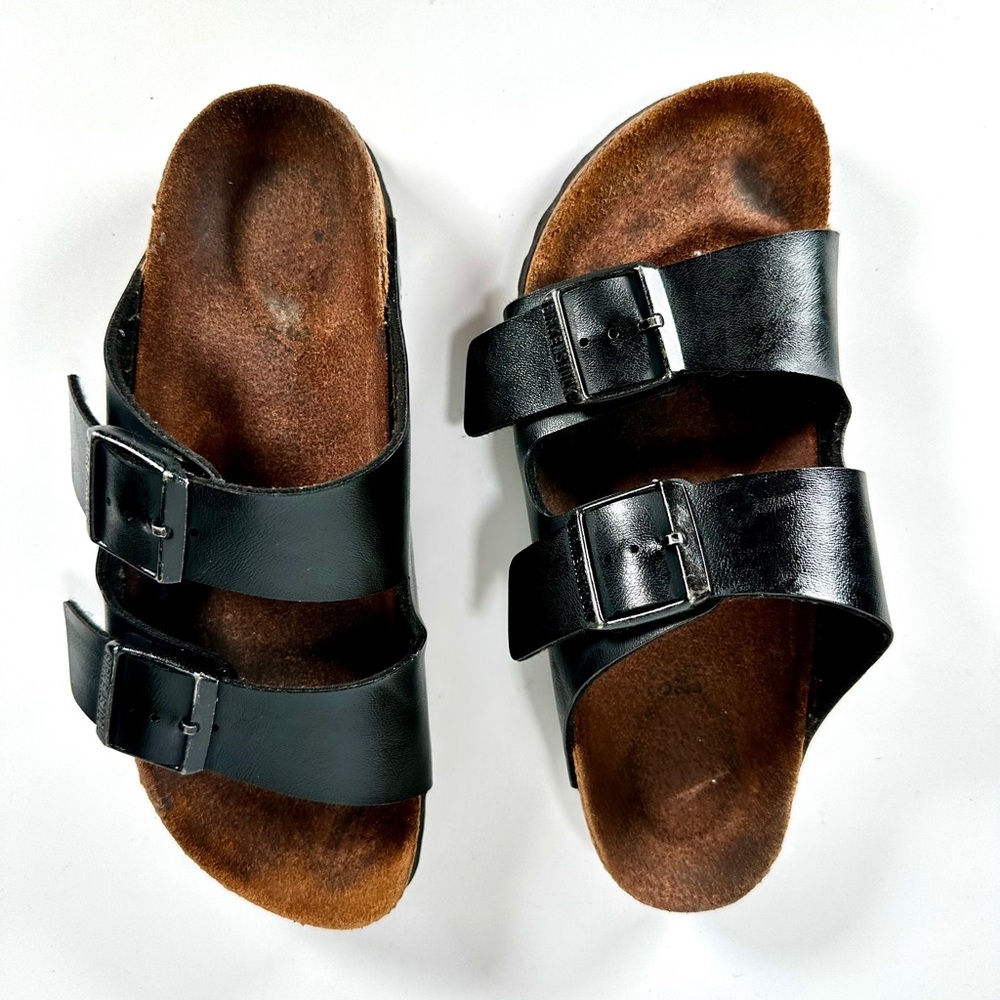Birkenstock Arizona Birko-Flor Sandals Size 37 US 6.5 Made in Germany - Picture 10 of 14